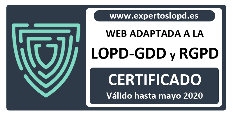 Página Web Certificada